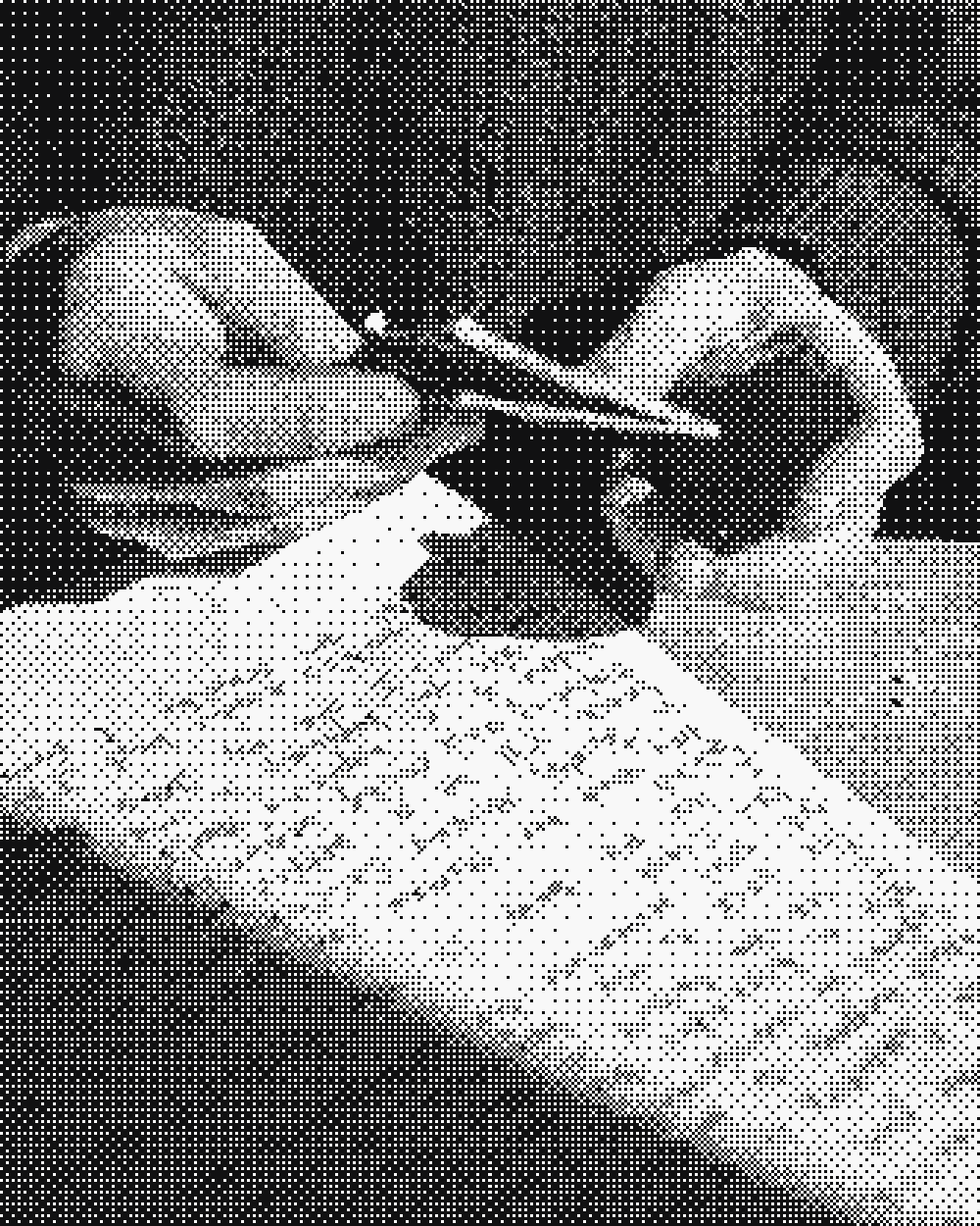 Figures written out by hand
