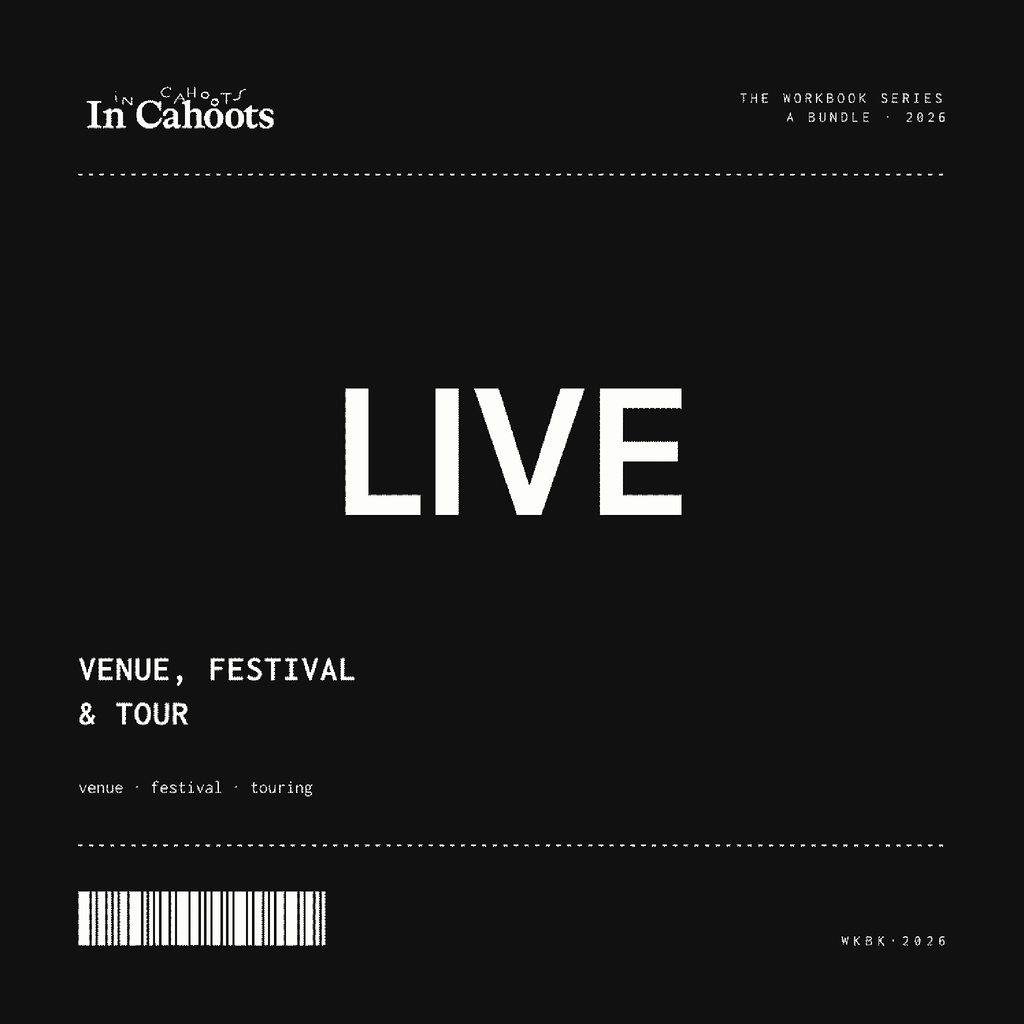 The Venue, Festival & Tour cover